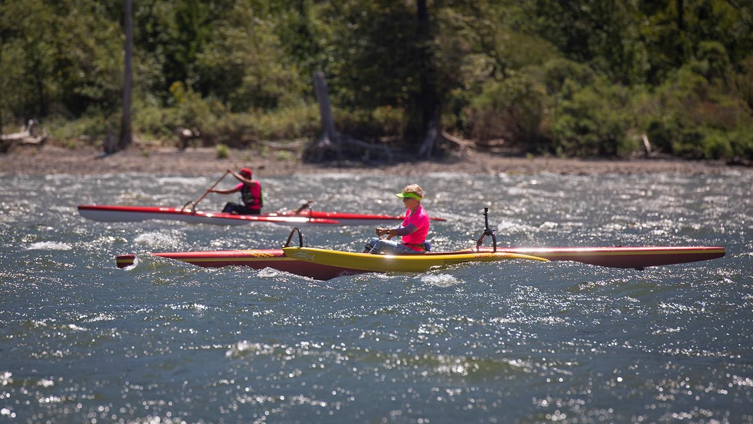 Downwind Championships Highest Female Race Participation on the